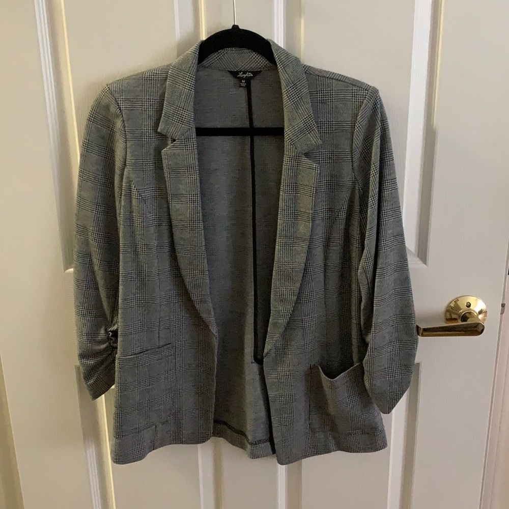 Structured Grey Blazer